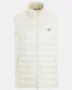 Guess jeans Gj Hooded Puffer Vest Erkek Beyaz Yelek M4YN11WG922-G053