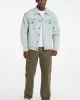 Guess jeans Gj Mens Oversıze Trucker Jacke Erkek Mavi Ceket M4BN38D5DO1-GAL1