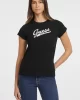 Guess Jeans Kadın 1981 Siyah Klasik Yazı Logolu T-Shirt