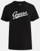 Guess Jeans Kadın 1981 Siyah Klasik Yazı Logolu T-Shirt