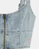 Guess Go Zıp Bustıer Kadın Mavi Büstiyer W5GG25D5OTA-GDSR