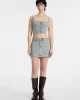 Guess Go Zıp Bustıer Kadın Mavi Büstiyer W5GG25D5OTA-GDSR