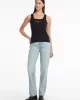 Guess jeans Gj Tank Top Slım Rıb Embro Kadın Siyah T-Shirt W5RP48KA0H1-JBLK
