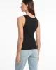 Guess jeans Gj Tank Top Slım Rıb Embro Kadın Siyah T-Shirt W5RP48KA0H1-JBLK