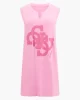 Guess 4G Sl Over Tee Kadın Pembe T-Shirt E5GI04K68D2-G66G