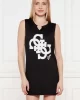 Guess 4G Sl Over Tee Kadın Siyah T-Shirt E5GI04K68D2-JBLK