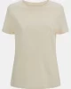 Guess Adele Ss Cn Tee Kadın Krem T-Shirt V2YI07K8HM0-G6K5