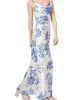 Guess Adle Lace Necklıne Long Dress Kadın Çok Renkli Elbise W5GK10WF1T2-P7WQ