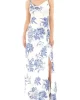 Guess Adle Lace Necklıne Long Dress Kadın Çok Renkli Elbise W5GK10WF1T2-P7WQ