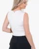 Guess Alva Knot Top Kadın Krem Bluz 5GGP056259A-G053
