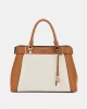 Guess Anadela 3 Comp Satchel Kadın Çok Renkli El Çantası HWAG9633060-NTC