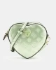 Guess Arnela Mını Heart Bag Kadın Yeşil Mini Çanta HWTG9496770-CAD