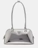 Guess Arnela Shoulder Satchel Kadın Gri Omuz Çantası HWMY9496080-SIL