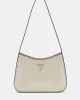 Guess Arnela Top Zıp Shoulder Bag Kadın Ekru Omuz Çantası HWNG9496170-BON