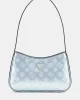 Guess Arnela Top Zıp Shoulder Bag Kadın Mavi Omuz Çantası HWTG9496170-PBO