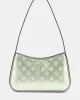 Guess Arnela Top Zıp Shoulder Bag Kadın Yeşil Omuz Çantası HWTG9496170-CAD