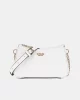 Guess Betula Mını Crossbody Top Zıp Kadın Beyaz Mini Çanta HWGG9626720-WHI