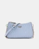 Guess Betula Mını Crossbody Top Zıp Kadın Mavi Mini Çanta HWGG9626720-STU