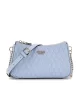 Guess Betula Top Zıp Shoulder Bag Kadın Mavi Omuz Çantası HWGG9626170-STU