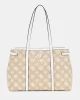 Guess Beyza Gırlfrıend Tote Kadın Beyaz Omuz Çantası HWJG9627230-WLO