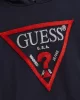 Guess Erkek Lacivert Üçgen Logolu Sweatshirt