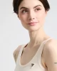 Guess Colette Rıb Tank Kadın Krem Atlet V4YP06K8RT2-G6K5