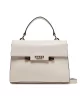 Guess Eco Aldıth Top Handle Flap Kadın Ekru El Çantası HWEVG964120-BON