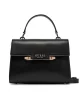 Guess Eco Aldıth Top Handle Flap Kadın Siyah El Çantası HWEVG964120-BLA