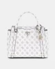 Guess Eco Erıca 2 Comp Satchel Kadın Beyaz El Çantası HWEPG951006-WLO