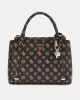 Guess Eco Erıca 2 Comp Satchel Kadın Kahverengi El Çantası HWEPG951006-MLO