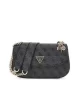 Guess Eco Erıca Cnvrtble Xbody Flap Kadın Antrasit Omuz Çantası HWESG951021-CLO