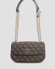 Guess Eco Erıca Cnvrtble Xbody Flap Kadın Kahverengi Omuz Çantası HWEQG951021-BNL