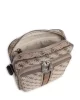 Guess Erkek Bej Kahverengi Milano Üstten Fermuarlı Ön Cepli