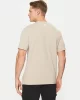 Guess Erkek Bej Logolu T-Shirt