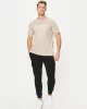 Guess Erkek Bej Logolu T-Shirt
