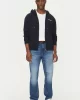 Guess jeans Gj Zıp Hood Reg Am Trad Sweat Erkek Lacivert Eşofman Üstü M5RQ45KCPR1-A71W