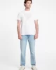 Guess Ss Cn Flower Embro Tee Erkek Beyaz T-Shirt M5GI16K8FQ4-G011