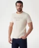 Guess Ss Cn Guess Logo Tee Erkek Beyaz T-Shirt M5GI07I3Z14-G047