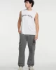 Guess jeans Gj Muscle Collegıate Tank Erkek Beyaz T-Shirt M5GP31K8HM0-G011
