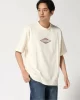 Guess Go Trademark Tee Erkek Krem T-Shirt M5GI64K8FQ4-G053