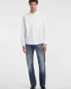 Guess jeans Gj Ls Reg Pockets Shırt Erkek Beyaz Gömlek M4YH37WGCF1-G011