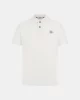 Guess Erkek Beyaz Yıkamalı Polo Tişört