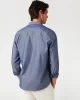 Guess Ls Soft Chambray Shırt Erkek Mavi Gömlek M4BH66WGM80-FB7B