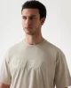 Guess Suron Cn T-Shırt Erkek Bej T-Shirt Z5RI10I3Z14-G9D0