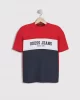 Guess jeans Gj Ss Cn Os Horızont Strıpe Te Erkek Çok Renkli T-Shirt M5GI45K8FQ4-F7TW