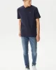 Guess Hedley Ss T-Shırt Erkek Lacivert T-Shirt Z2YI12JR06K-G7V2