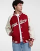 Guess jeans Gj Raglan Bomber Wıth Patch Erkek Kırmızı Ceket M5GL32WHAA2-G585