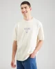 Guess Erkek Krem Baker Logolu Baskılı T-Shirt