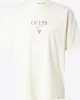 Guess Erkek Krem Baker Logolu Baskılı T-Shirt