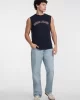 Guess jeans Gj Muscle Collegıate Tank Erkek Lacivert T-Shirt M5GP31K8HM0-A71W